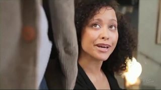 Horny Cute Ebony Stepmom Fucks Her Stepson At Home